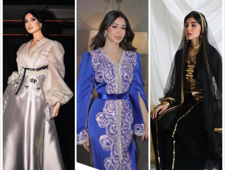 قفاطين وعبايات النجمات في رمضان.. فخامة شرقية بلمسة عصرية راقية