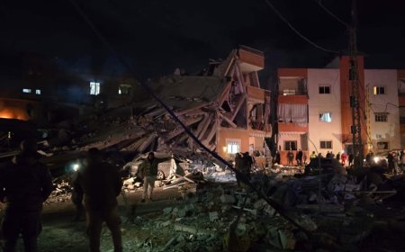 شهداء وجرحى بغارة على مجمع سكني في بعلبك