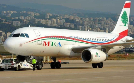 تعديلات على رحلات طيران الشرق الاوسط