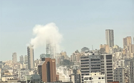 اسرائيل تستهدف نفس المبنى في برج حمود