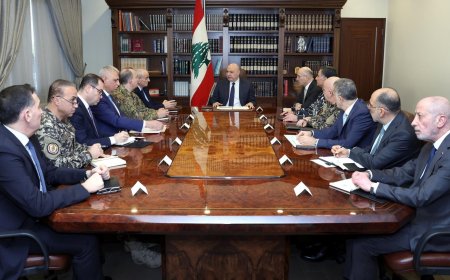 إجتماع أمني برئاسة عون