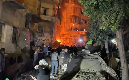 بالصورة.. استشهاد اعلامي وزوجته في غارة بيروت فجر اليوم