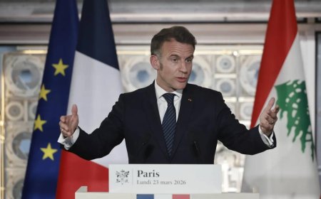 ماكرون يحذر اسرائيل