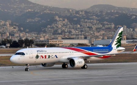 بين 31 آذار و6 نيسان.. اليكم رحلات طيران الشرق الاوسط