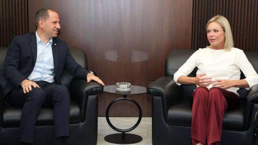 سامي الجميل يلتقي بلاسخارت