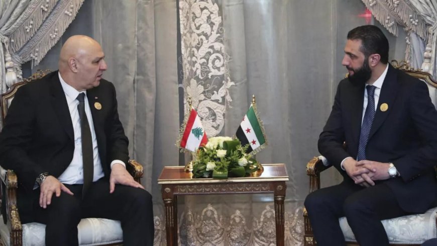 الشرع يتصل بعون.. لتفعيل التنسيق والتشاور