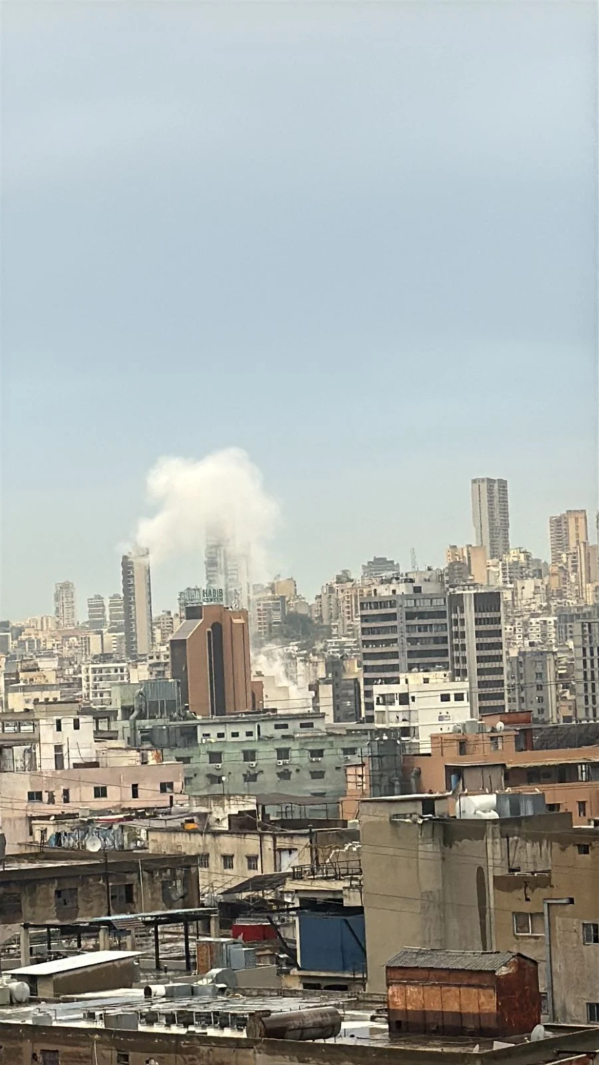 اسرائيل تستهدف نفس المبنى في برج حمود