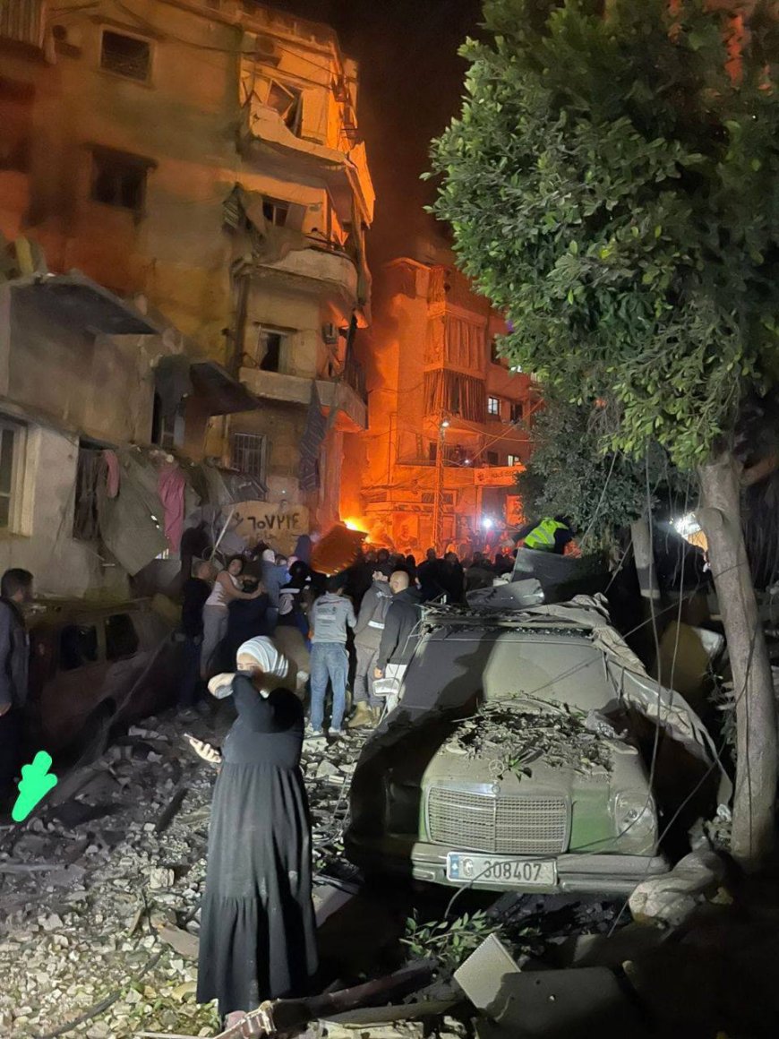 غارات واخلاءات ليلية في بيروت وسقوط شهداء وجرحى