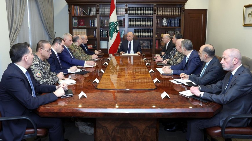 إجتماع أمني برئاسة عون