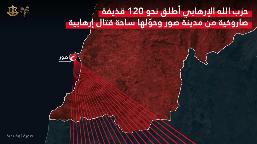 الجيش الاسرائيلي يكشف عن سبب إخلاء صور