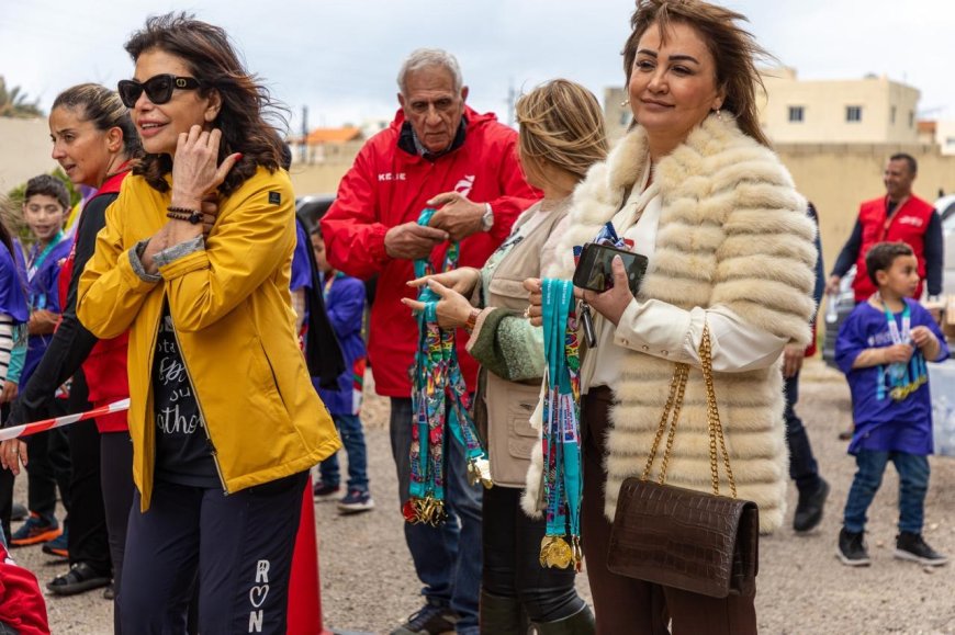 جمعية بيروت ماراثون تطلق مبادرة " أركض وابتسم " لأولاد النازحين في مختلف المناطق اللبنانية