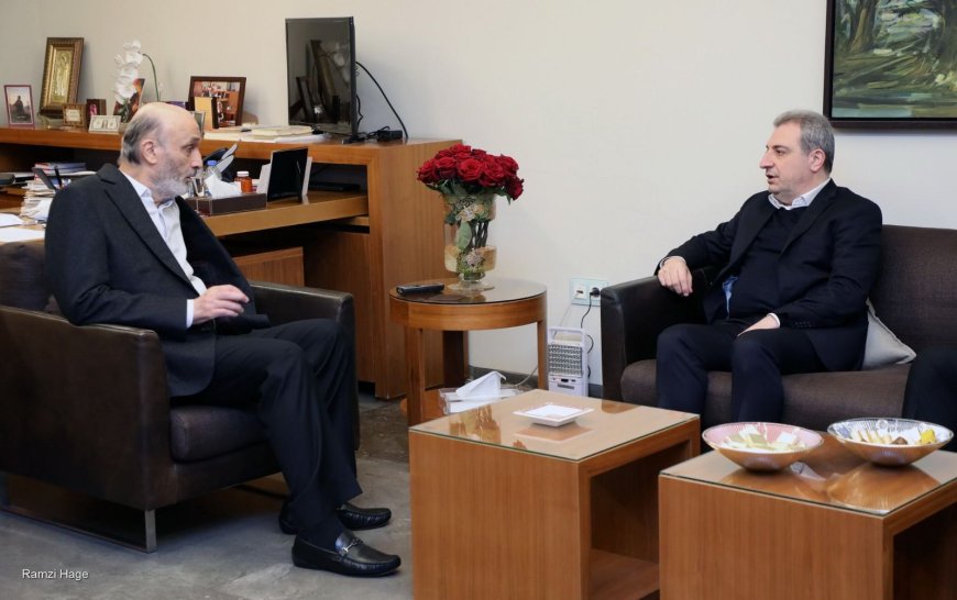 أبو فاعور من معراب: أتفقنا على دعم جهود الدولة لوقف العدوان