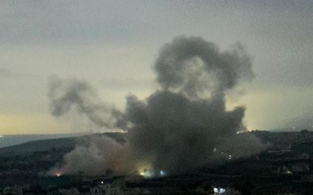 تدمير مجمع في هذه البلدة.. وجرحى