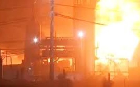 اندلاع حريق في مصفاة نفط كويتية