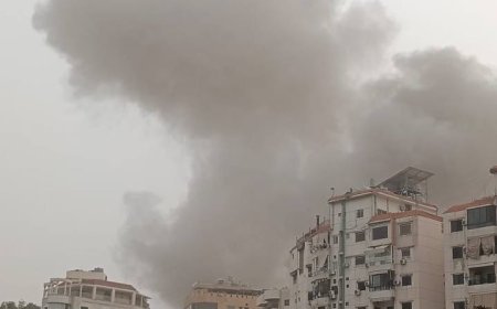 غارتان عنيفتان على الضاحية