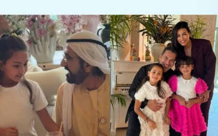 نصف مليون مشاهدة بلحظات… موقف إنساني عفوي بين ابنة وسام بريدي ومحمد بن راشد آل مكتوم!