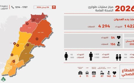 ارتفاع عدد الشهداء والجرحى.. ماذا أعلنت وزارة الصحة؟
