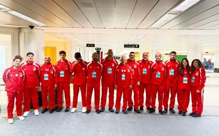 بعثة الأولمبية اللبنانية غادرت إلى سانيا الصينية للمشاركة في دورة الألعاب الآسيوية الشاطئية 2026