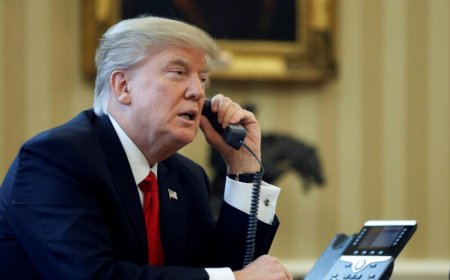 ترامب يتصل بعون