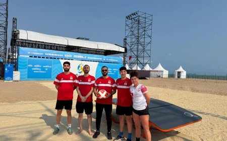 آسيوية سانيا الشاطئية 2026 زغيب شارك في إجتماع تحضيري لرؤساء البعثات واللاعبون واللاعبات إنخرطوا في تمارين أوليّة