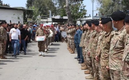 الجيش يشيع الرقيب بلال خالد