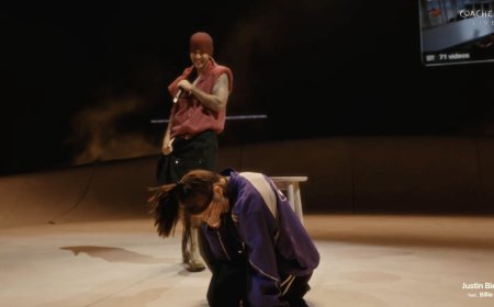 بيلي إيليش تنهار تأثرًا أمام Justin Bieber على مسرح Coachella 2026…