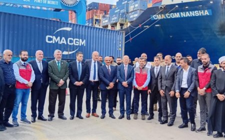 وصول مساعدات انسانية تركية الى لبنان