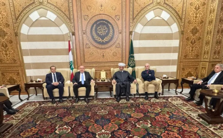 سلسلة لقاءات للمفتي دريان