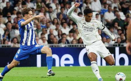 ريال مدريد يتخطى ألافيس في الدوري الاسباني