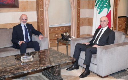 الحجار يلتقي رئيس اتحاد بلديات بشري