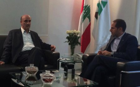 لقاء مطول بين جعجع والجميل