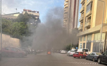 قضية عيتاني تتفاعل.. قطع عدة طرقات في بيروت