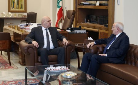 لقاءات أمنية لرئيس الجمهورية في قصر بعبدا