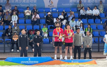 آسيوية سانيا الشاطئية السادسة 2026 لبنان يحرز ميدالية برونزية في التيك بول بعد 3 إنتصارات ورجال كرة الطائرة ينهون مشوار المنافسات بعد التعثر أمام إيران