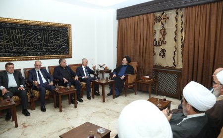 استقبل وفدًا من لجنة الإغاثة في حزب الدّعوة العراقيّ..  العلامة فضل الله: شكرًا للعراقيّين تضامنهم مع الشّعب اللّبنانيّ