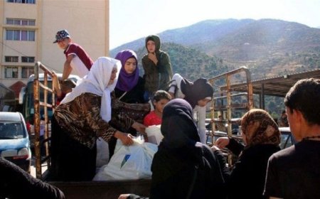 كم بلغ عدد النازحين في مراكز  الإيواء؟