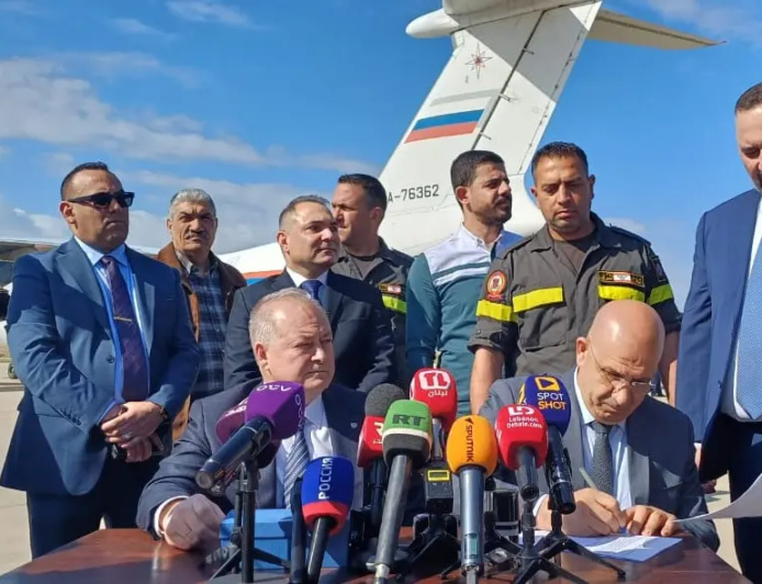 مساعدات روسية الى الدفاع المدني اللبناني