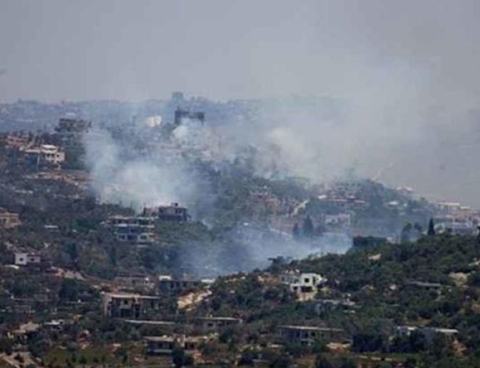 كم بلغت حصيلة الغارة الاسرائيلية على جويا؟
