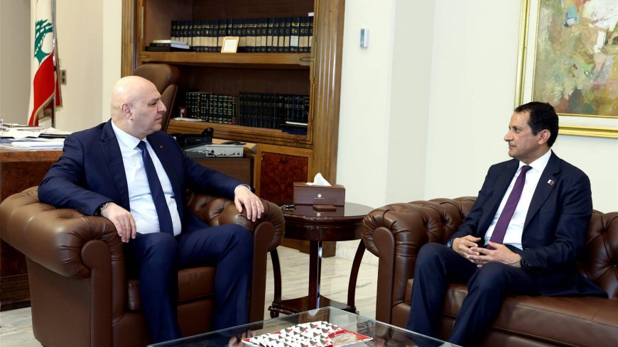 عون: لبنان يتضامن مع قطر