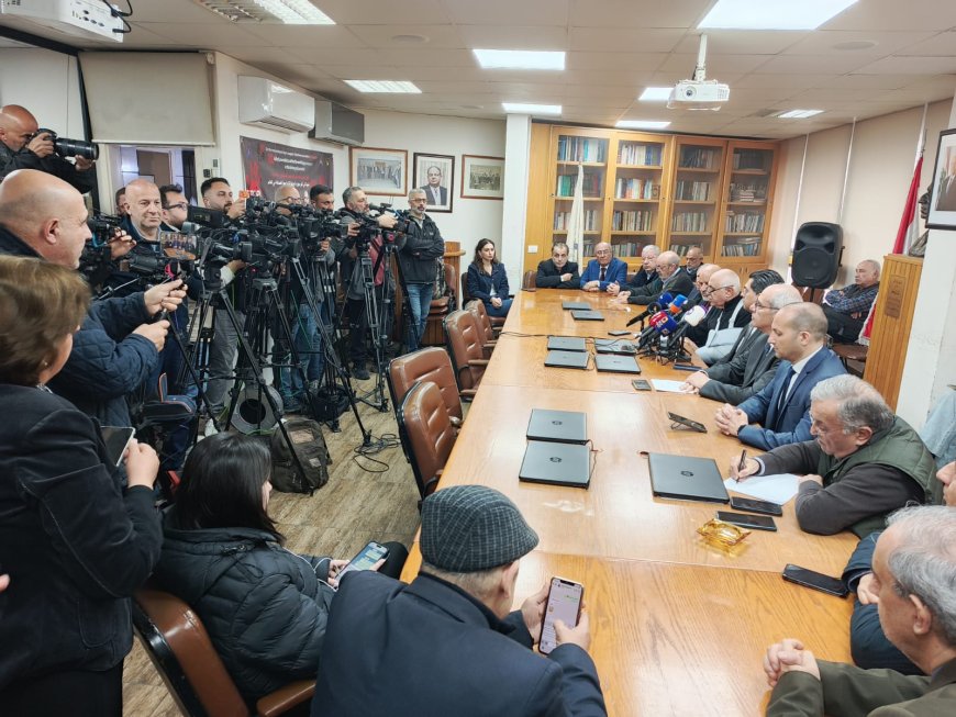 لقاء تضامني في  نقابة محرري الصحافة:معركة الكلمة مستمرة بوجه الاحتلال!