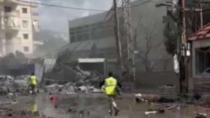 8 شهداء من "امن الدولة" بأعنف قصف على النبطية