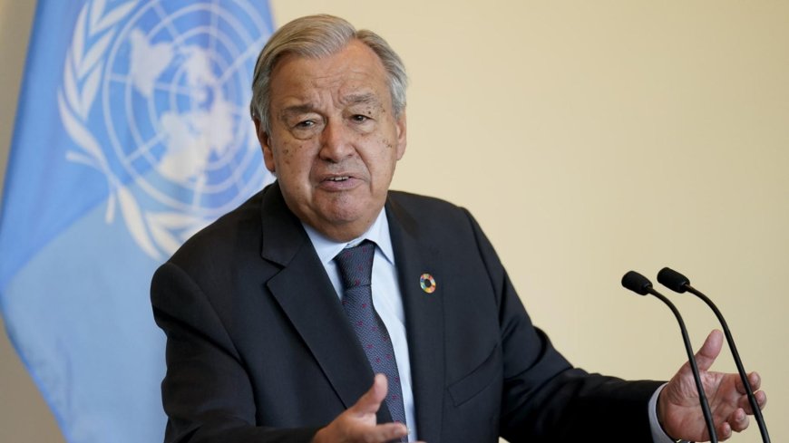 غوتيريش: للحفاظ على وقف اطلاق النار بين أميركا وايران