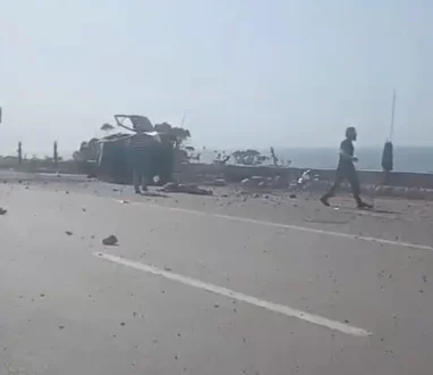 غارة تستهدف سيارة في السعديات