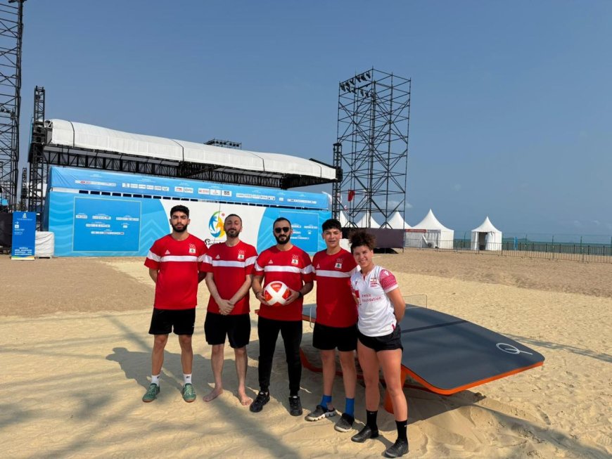 آسيوية سانيا الشاطئية 2026 زغيب شارك في إجتماع تحضيري لرؤساء البعثات واللاعبون واللاعبات إنخرطوا في تمارين أوليّة