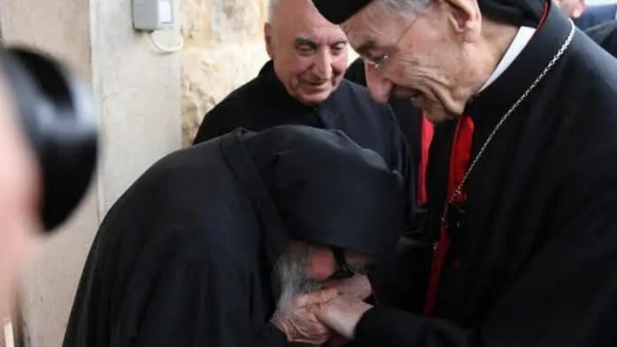 بالصور.. الراعي يختتم زيارته الى جزين