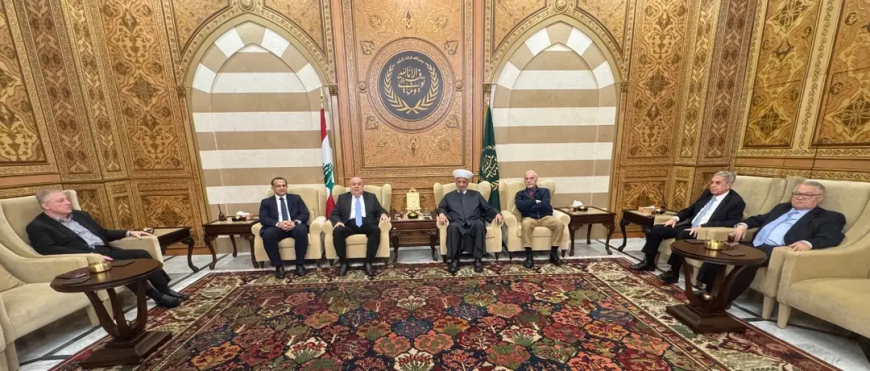 سلسلة لقاءات للمفتي دريان