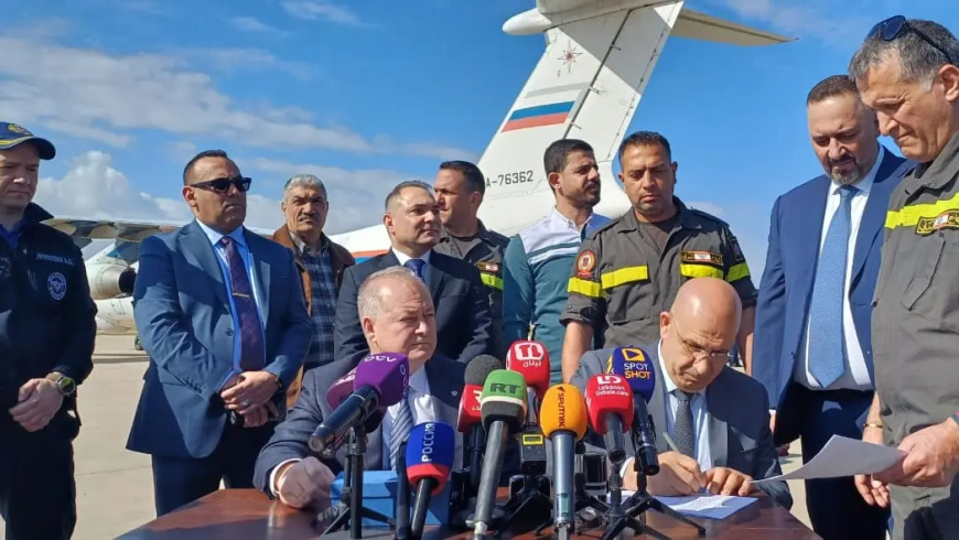 مساعدات روسية الى الدفاع المدني اللبناني