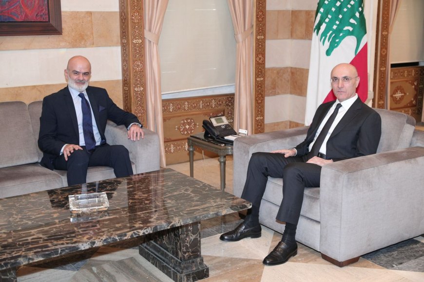 الحجار يلتقي رئيس اتحاد بلديات بشري