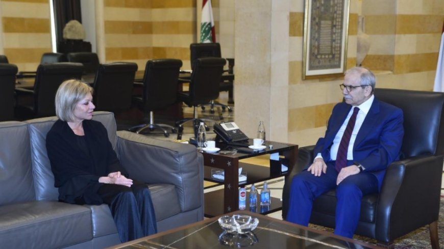 ماذا دار بين سلام  جينين هينيارت بلاسخارت؟