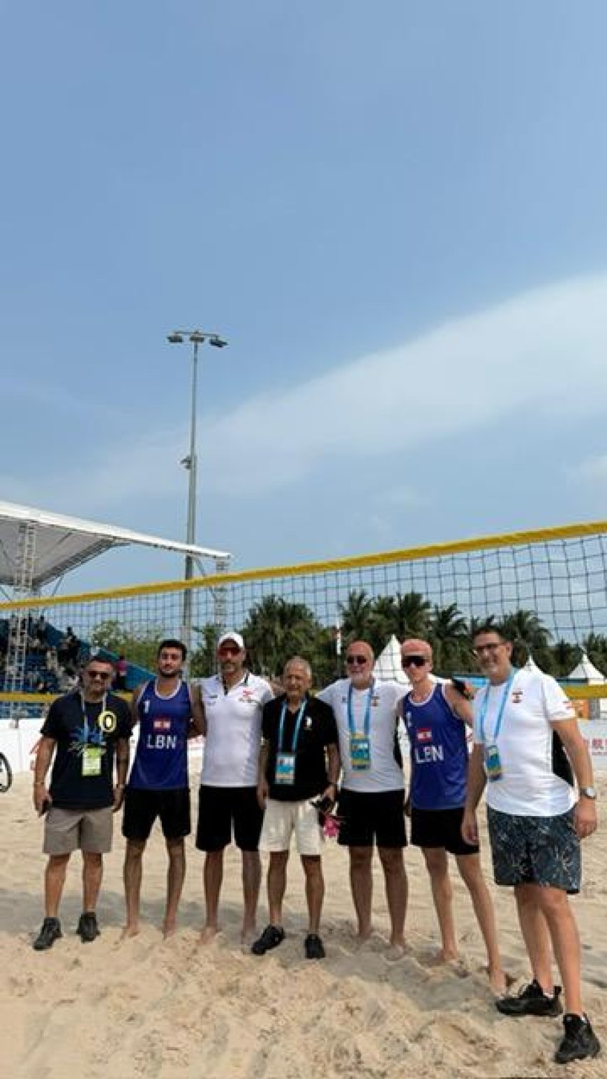 آسيوية  سانيا الشاطئية السادسة 2026 فوز للبنان على إندونيسيا بكرة الطائرة وإخفاق في الأكواتلون